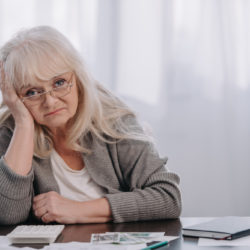 Worried woman