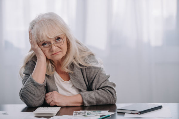 Worried woman