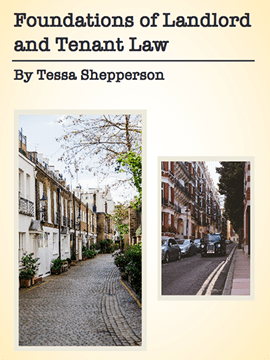 Foundations of Landlord and Tenant Law Cover