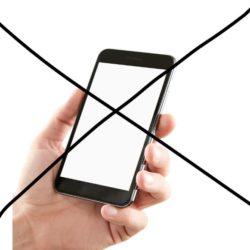 Don't use a Mobile!